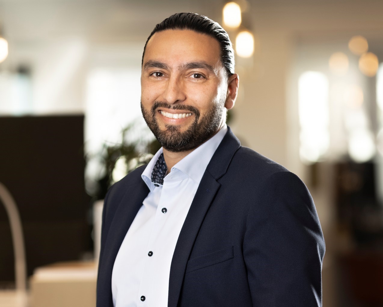 Meysam Saidzadeh, VD för LUCO – byggkonsultföretag som certifierade sig med hjälp av AmpliFlow