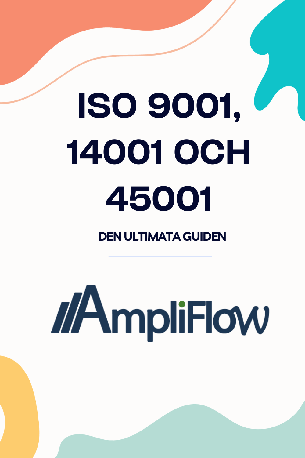 Omslaget till e-boken ISO 9001, 14001 och 45001